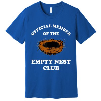 Member Of The Empty Nest Club Funny Empty Nester Premium T-Shirt