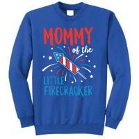 Mommy Of The Little Firecracker Pregnancy Announcet Gift Sweatshirt