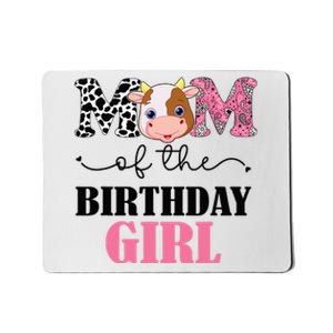 Mom of The Birthday Farm Cow Mommy Mama 1st Mousepad