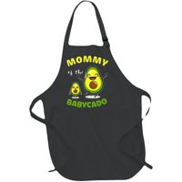 Mommy Of The Babycado Avocado Family Matching Gift Full-Length Apron With Pockets