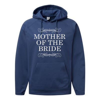 Mother Of The Bride Performance Fleece Hoodie