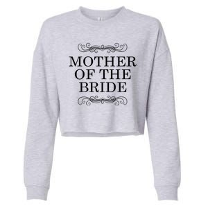 Mother Of The Bride Cropped Pullover Crew