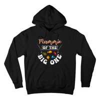 Mammie Of The Big One Fishing Birthday Party Bday Hoodie