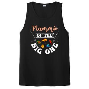 Mammie Of The Big One Fishing Birthday Party Bday PosiCharge Competitor Tank