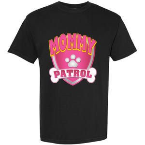 Mommy Of The Birthday Girl Dog Paw Mom Matching Garment-Dyed Heavyweight T-Shirt