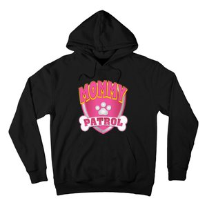 Mommy Of The Birthday Girl Dog Paw Mom Matching Hoodie