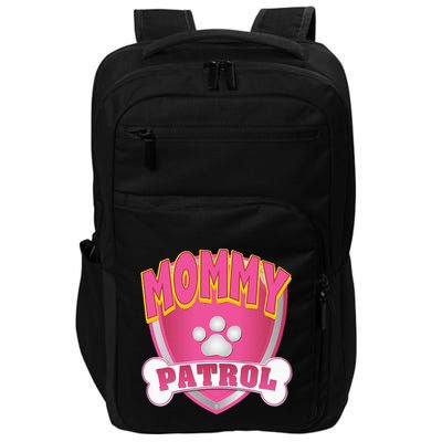 Mommy Of The Birthday Girl Dog Paw Mom Matching Impact Tech Backpack