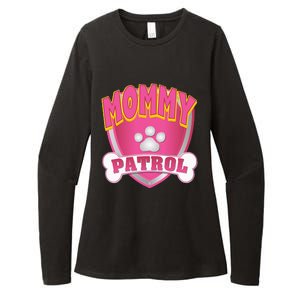 Mommy Of The Birthday Girl Dog Paw Mom Matching Womens CVC Long Sleeve Shirt