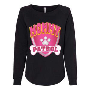 Mommy Of The Birthday Girl Dog Paw Mom Matching Womens California Wash Sweatshirt