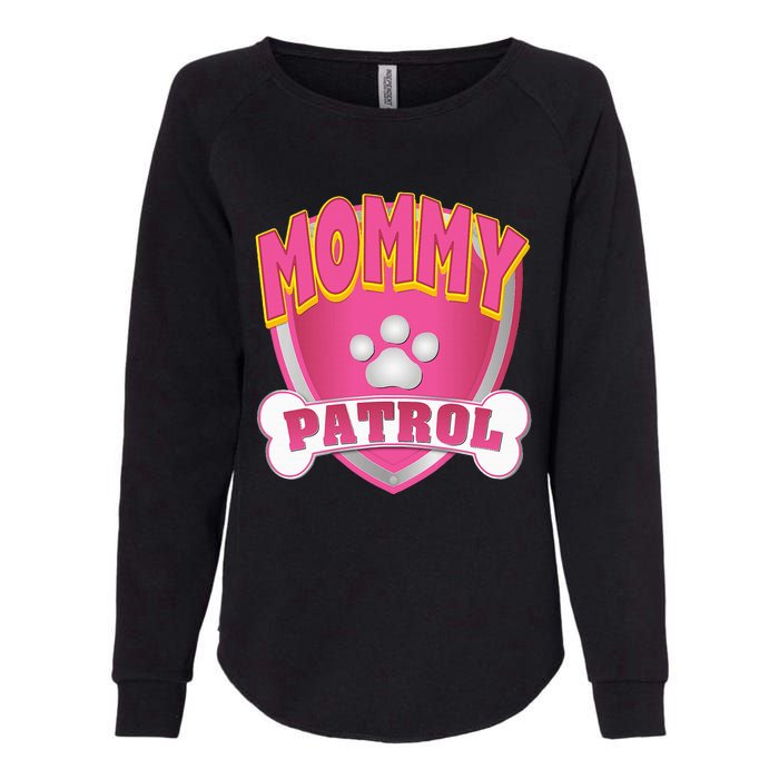 Mommy Of The Birthday Girl Dog Paw Mom Matching Womens California Wash Sweatshirt