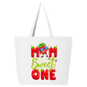 Mom Of The Sweet One Dabbing Valentines Day Strawberry Funny Gift Meaningful Gif 25L Jumbo Tote