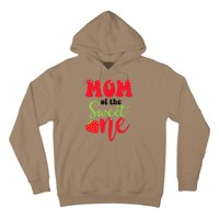 Mom Of The Sweet One Strawberry Summer First Birthday Hoodie