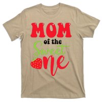 Mom Of The Sweet One Strawberry Summer First Birthday T-Shirt