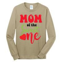 Mom Of The Sweet One Strawberry Summer First Birthday Tall Long Sleeve T-Shirt