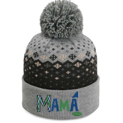 Mama Of The Birthday Boy Hole In One Golf Sport Matching The Baniff Cuffed Pom Beanie