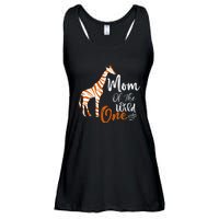 Mom Of The Wild One Funny 1st Birthday Animal Safari Gift Ladies Essential Flowy Tank