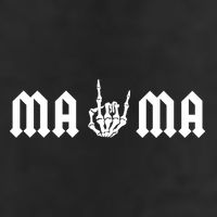 Mama Of The Bad Two The Bone Birthday 2 Years Old Birthday 7 Panel Mesh Trucker Snapback Hat
