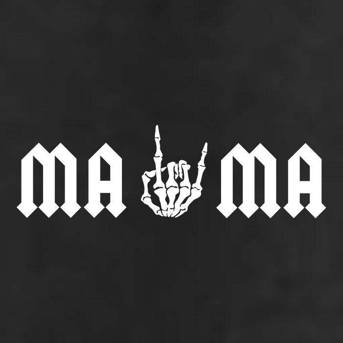 Mama Of The Bad Two The Bone Birthday 2 Years Old Birthday 7 Panel Mesh Trucker Snapback Hat