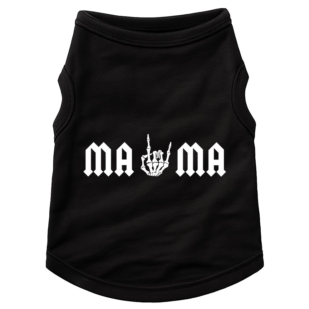 Mama Of The Bad Two The Bone Birthday 2 Years Old Birthday Doggie Tank