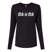 Mama Of The Bad Two The Bone Birthday 2 Years Old Birthday Womens Cotton Relaxed Long Sleeve T-Shirt