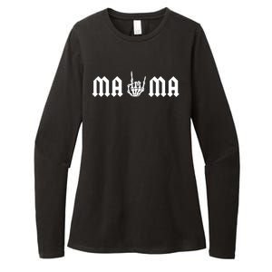 Mama Of The Bad Two The Bone Birthday 2 Years Old Birthday Womens CVC Long Sleeve Shirt