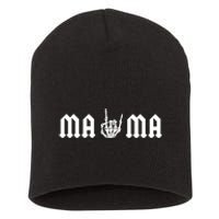 Mama Of The Bad Two The Bone Birthday 2 Years Old Birthday Short Acrylic Beanie