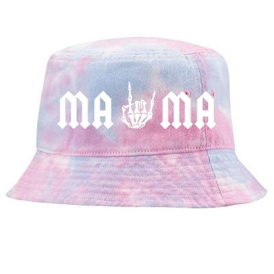 Mama Of The Bad Two The Bone Birthday 2 Years Old Birthday Tie-Dyed Bucket Hat