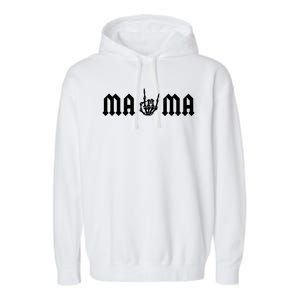 Mama Of The Bad Two The Bone Birthday 2 Years Old Birthday Garment-Dyed Fleece Hoodie