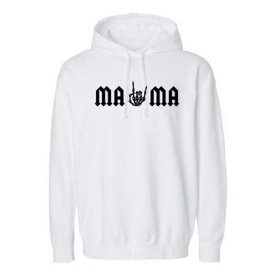 Mama Of The Bad Two The Bone Birthday 2 Years Old Birthday Garment-Dyed Fleece Hoodie