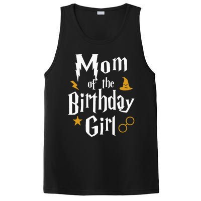 Mom Of The Birthday Girl Wizard 1st Birthday Family Party PosiCharge Competitor Tank