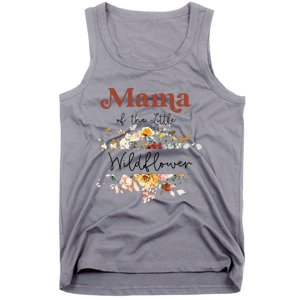 Mama Of The Little Wildflower Birthday Party Baby Shower Tank Top