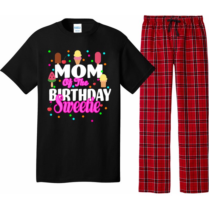 Mom Of the Birthday Sweetie Pajama Set