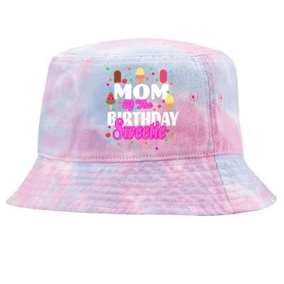 Mom Of the Birthday Sweetie Tie-Dyed Bucket Hat