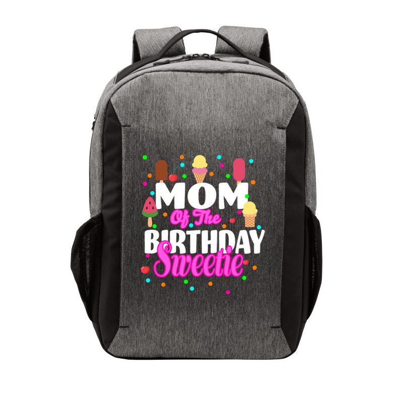 Mom Of the Birthday Sweetie Vector Backpack