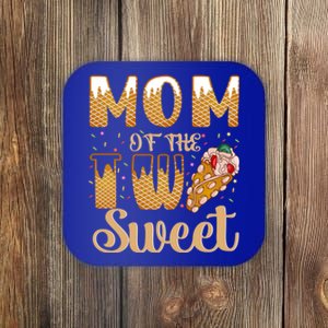 Mom Of The Two Sweet Proud Mother Mothers Day Gift Coaster