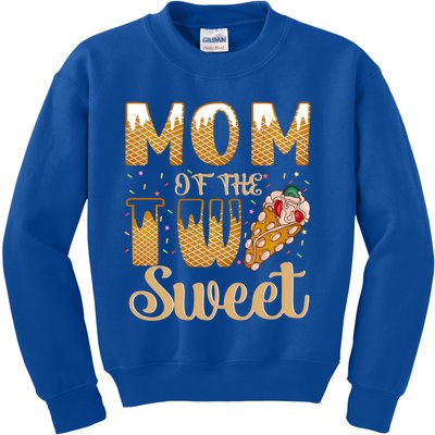 Mom Of The Two Sweet Proud Mother Mothers Day Gift Kids Sweatshirt