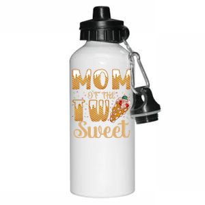 Mom Of The Two Sweet Proud Mother Mothers Day Gift Aluminum Water Bottle