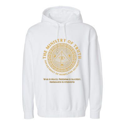 Ministry Of Truth Garment-Dyed Fleece Hoodie