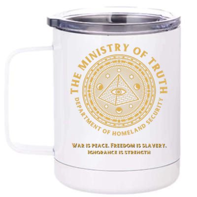 Ministry Of Truth 12 oz Stainless Steel Tumbler Cup