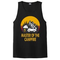 Master Of The Campfire Funny Camping Wilderness Lovers Gift PosiCharge Competitor Tank