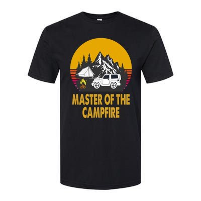 Master Of The Campfire Funny Camping Wilderness Lovers Gift Softstyle CVC T-Shirt