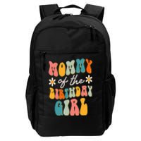 Mommy Of The Birthday Girl Groovy Themed Mother Mama Mom Daily Commute Backpack