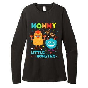 Mommy Of The Little Monster Birthday Family Monster Womens CVC Long Sleeve Shirt