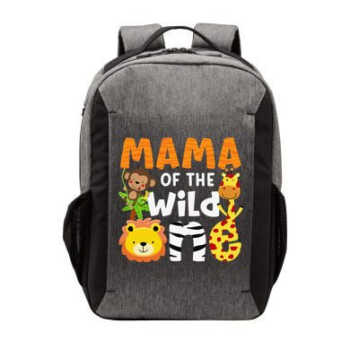 Mama of the Wild One Zoo Theme Bday Safari Jungle Animals Vector Backpack