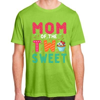 Mom Of The Two Sweet Proud Mother Mothers Day Gift Adult ChromaSoft Performance T-Shirt