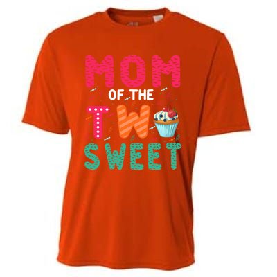 Mom Of The Two Sweet Proud Mother Mothers Day Gift Cooling Performance Crew T-Shirt