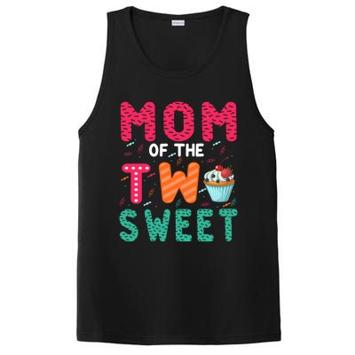 Mom Of The Two Sweet Proud Mother Mothers Day Gift PosiCharge Competitor Tank