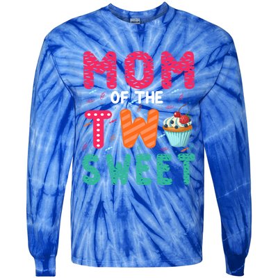 Mom Of The Two Sweet Proud Mother Mothers Day Gift Tie-Dye Long Sleeve Shirt