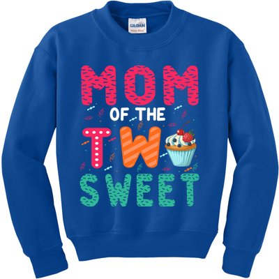 Mom Of The Two Sweet Proud Mother Mothers Day Gift Kids Sweatshirt