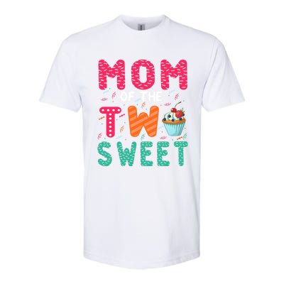 Mom Of The Two Sweet Proud Mother Mothers Day Gift Softstyle® CVC T-Shirt